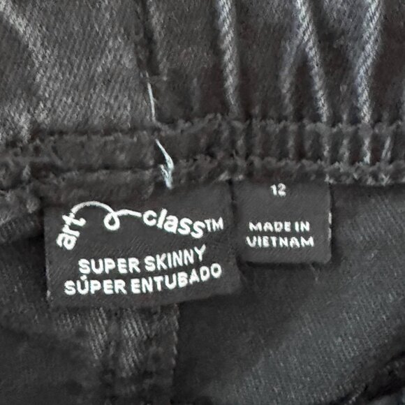 ART CLSS BOYS BLACK PANTS - Picture 5 of 6